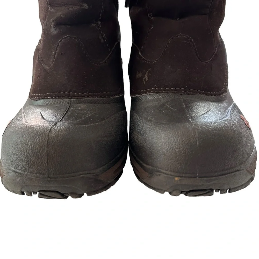 THE NORTH FACE GREENLAND ZIP BROWNIE BOOTS SIZE 4